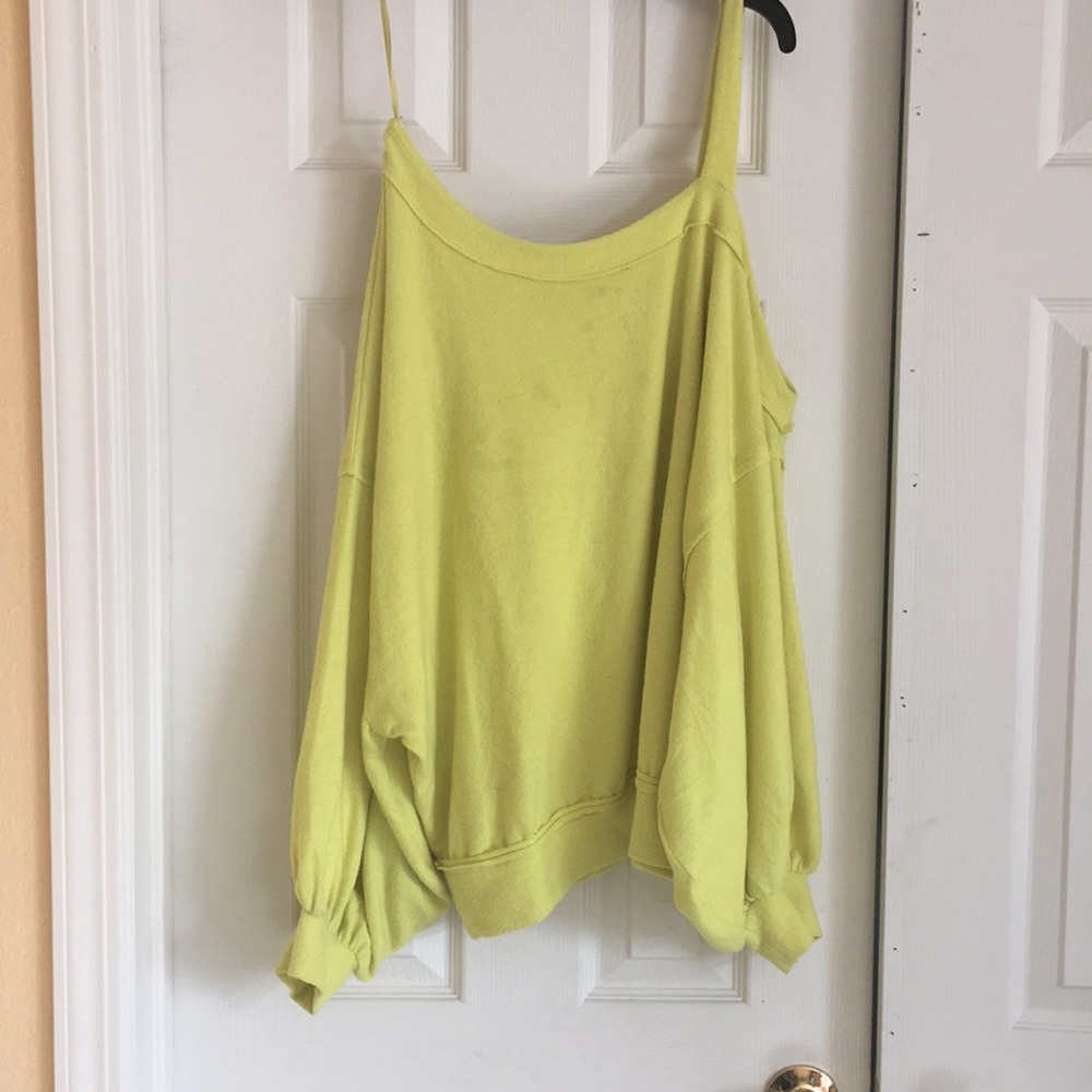 Free People Neon Slouch Shirt/sweater